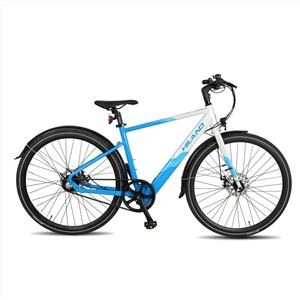 Bicicletta elettrica ibrida con trasmissione a cinghia 700C Fixie