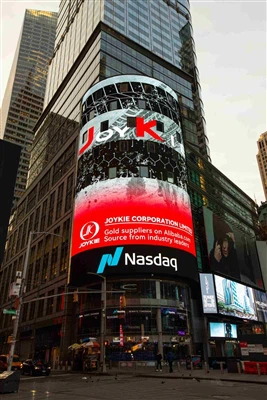 JOYKIE illumina il Nasdaq e Times Square