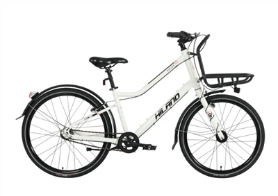 BICICLETTA DA CITTÀ CON TELAIO IN LEGA DA 24 E 26" SHIMANO NEXUS SCHIUMA SUPER MORBIDA
