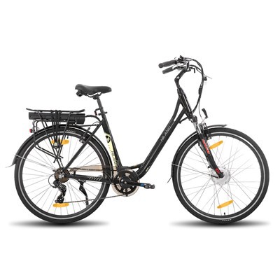 Bike della città elettrica Joykie 700c 7 velocità Bike elettrico a batteria al litio 250W 36V Electric Bicycle