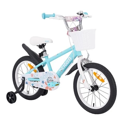 SAKURA Bellissima bicicletta per bambini da 16" per età 4-10